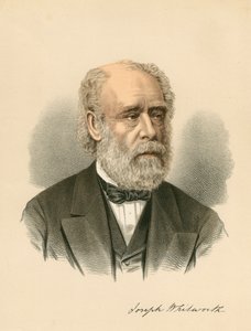 Joseph Whitworth, İngiliz mühendis ve mucit, c1880 by Unbekannt