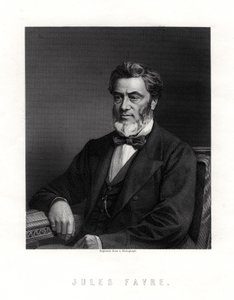 Jules Claude Gabriel Favre, Fransız devlet adamı, 19. yüzyıl by Unbekannt