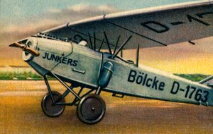 Junkers T 26E uçağı, 1920'ler, 1932. by Unbekannt