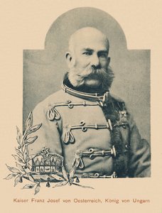 Avusturya İmparatoru Franz Josef, Macaristan Kralı, c1910. by Unbekannt