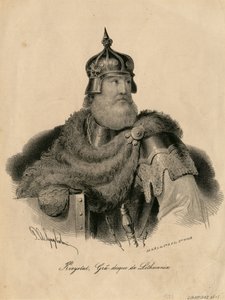 Kestutis, Litvanya Büyük Dükü, 1840 by Unbekannt