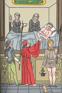 Ketham: Fasciculus Medicinae, Venedik, 1493, Plauge Tedavisi, c1493 by Unbekannt