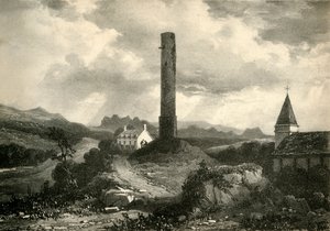 Kineth Yuvarlak Kule, Cork, 19. yüzyıl. by Unbekannt