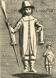 Kral Charles Porter ve Cüce, c1872. by Unbekannt