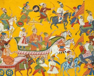 Kral Dasaratha ve Maiyeti Rama