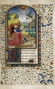 Kral Davut, Dua Saatleri Kitabında, 1450-1499 by Unbekannt