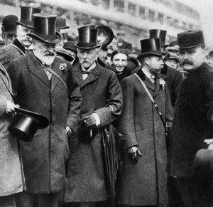 King Edwards Derby zaferi, Epsom, Surrey, 1909, 1935 by Unbekannt