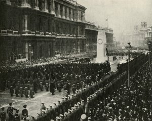 Kral George VI, Cenotaph