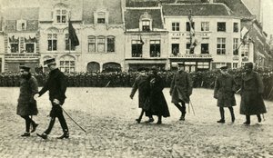 Kral George V, Furnes, Belçika, Birinci Dünya Savaşı, 4 Aralık 1914, 1920. by Unbekannt
