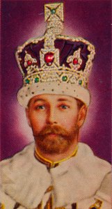 Kral George V, taç giyme töreninde, 1911 1935 by Unbekannt