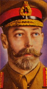 Kral George V, Birinci Dünya Savaşı sırasında saha elbisesi içinde, c1914-c1918 1935 by Unbekannt