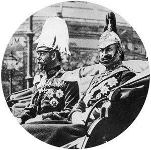 Büyük Britanya Kralı V. George ve Alman Kayzeri, Berlin, 1913 by Unbekannt
