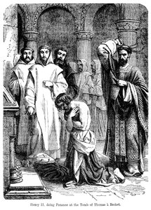 Kral Henry II, Canterbury Katedrali