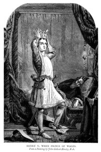 Kral Henry V 1387-1422 Galler Prensi iken by Unbekannt