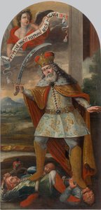 Türklerle savaşta Kral Aziz Stephen, M.Ö. 1718-1719. by Unbekannt