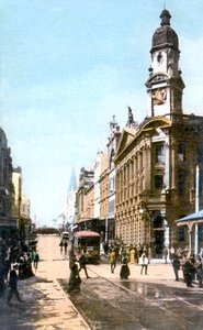 King Street, Sidney, Avustralya, c1900s by Unbekannt
