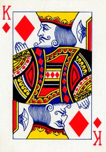 Goodall & Son Ltd. iskambil destesinden King of Diamonds, c1940 by Unbekannt