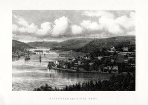 Kingswear ve Dart Nehri, Güney Devon, 1896 by Unbekannt
