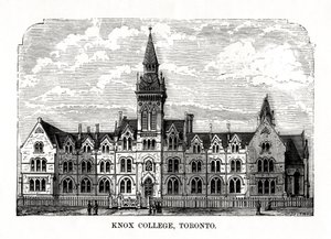 Knox Koleji, Toronto, Ontario, Kanada, 19. yüzyıl by Unbekannt