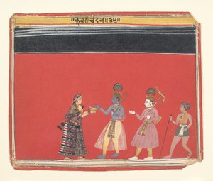 Krishna Kambur Kadın Trivakra