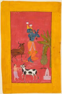 Krishna Fluting, c. 1675-1700. by Unbekannt