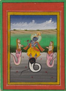 Krishna Kaliyamardaka, 20. yüzyılın başlarında by Unbekannt