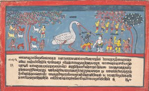 Krishna, Dağılmış Bhagavata Purana