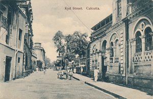 Kyd Caddesi. Kalküta, 19. yüzyılın sonu - 20. yüzyılın başı. by Unbekannt
