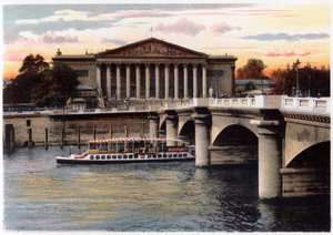 La Chambre des Deputes ve Pont de la Concorde, Paris, c1900 by Unbekannt