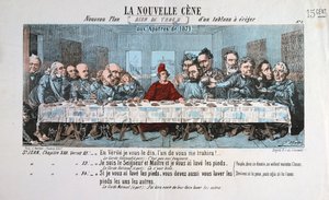Yeni Akşam Yemeği, Paris Komünü, 1871 by Unbekannt
