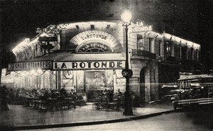 Rotunda, Boulevard du Montparnasse, c. 1925. by Unbekannt