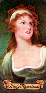 Lady Hamilton, bir dizi sigara kartından alındı, 1935 by Unbekannt