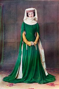 Bayan elbisesi, 14. yüzyıl, 1910 by Unbekannt