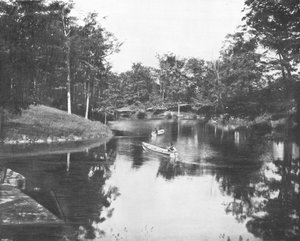 Lakelet, Soldiers Home, Milwaukee, Wisconsin, ABD, c1900 arazisinde. by Unbekannt