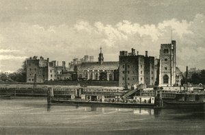 Lambeth Sarayı, c1876. by Unbekannt