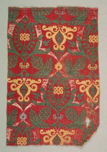 Kıvrımlı asma ve palmet yapraklı Lampalar, 1400