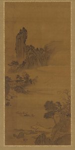 Feribotlarla manzara, Qing hanedanı, 18. yüzyıl. by Unbekannt