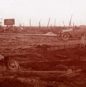 Langemarck istasyonu, Flanders, Belçika, c1914-c1918 by Unbekannt