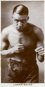 Larry Gains, Kanadalı boksör, 1938 by Unbekannt