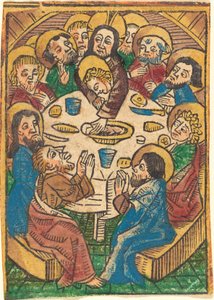 Son Akşam Yemeği, c. 1490. by Unbekannt