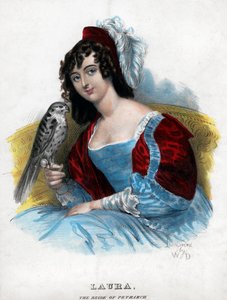 Laura, Petrarch'ın gelini, c1770-1840 by Unbekannt