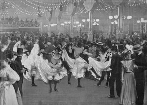 Le Bal Du Moulin-Rouge, 1900 by Unbekannt