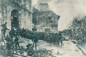 Le Bourget, 1870, 1884 by Unbekannt