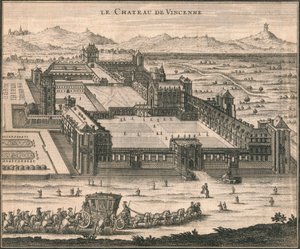Chateau De Vincennes, 1723. by Unbekannt