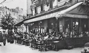 Kubbe, Boulevard du Montparnasse. by Unbekannt
