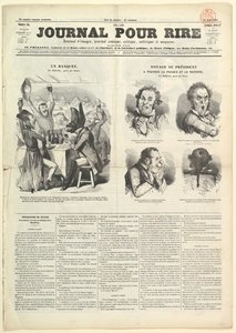 Le Journal Pour Rire, Journal diimages, Journal Comique, Critique, Satirique et..., 23 Ağustos 1850. by Unbekannt