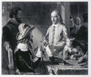 İngiliz doktor William Harvey (1578-1637), İngiltere Kralı I. Charles Stuart