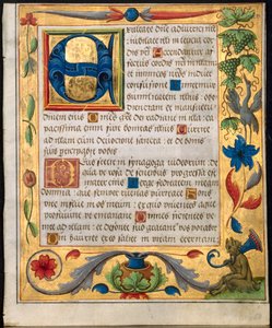 Bir Mezmur ve Dua Kitabından Yaprak, c. 1524. by Unbekannt