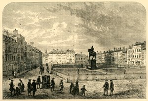 Leicester Meydanı, yaklaşık 1750, 1881. by Unbekannt
