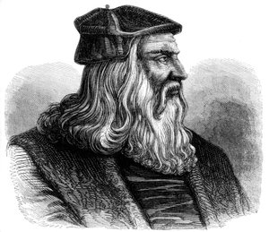 Leonardo da Vinci 1452-1519, 16. yüzyıl 1849 by Unbekannt